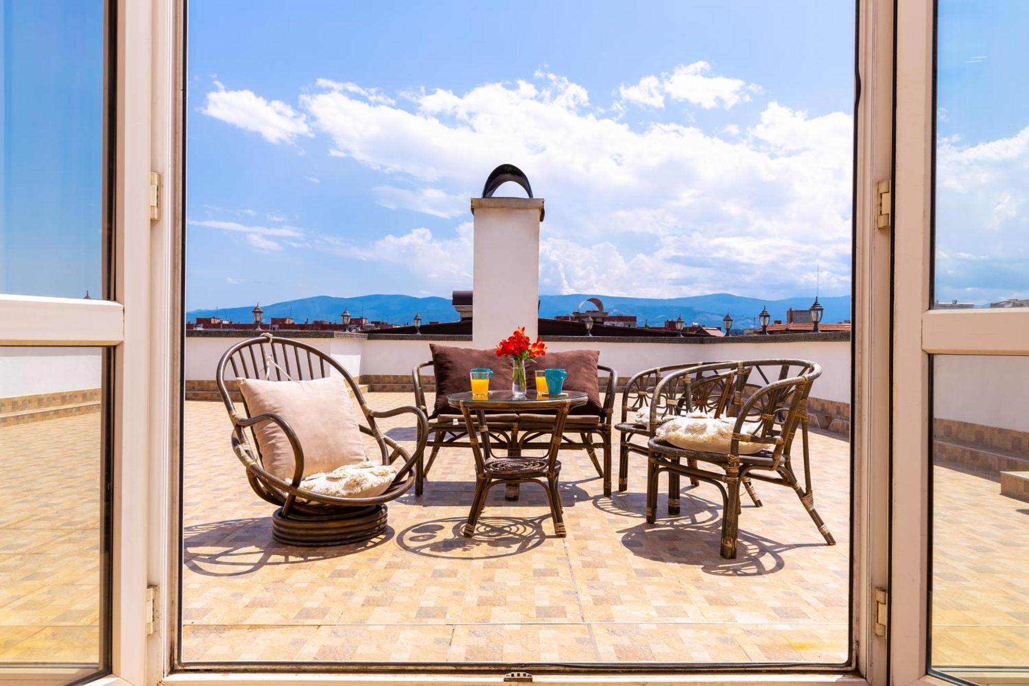 Roof Top Terrace Maisonette Plovdiv Luaran gambar